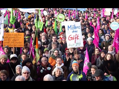 Wir haben es satt!-Demo 2019: 35.000 fordern faire Agrarreform